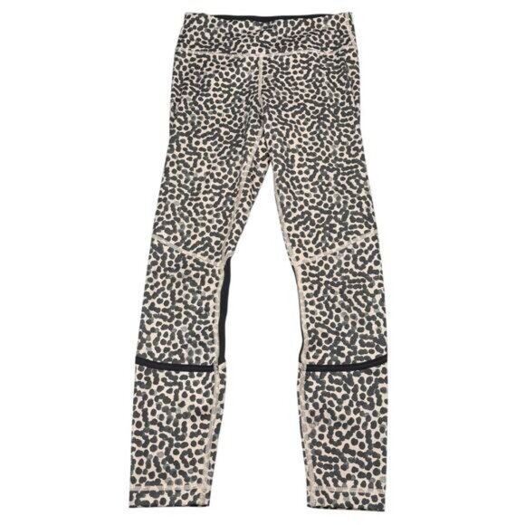Lululemon Pedal To The Medal 7/8 Tight Luxtreme In Ace Spot Grain Black Size 4 - Picture 4 of 8